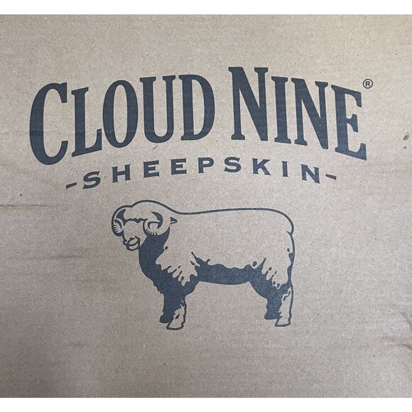 Cloud Nine Chestnut Brown Sheepskin Tundra Boots Womens 8 NIB NEW Box Lace UP - Picture 3 of 16